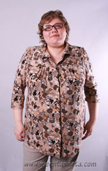 Блуза-рубашка Мокка (фото 1)