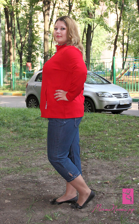 Спортивная куртка с полосатым воротником (фото 2)