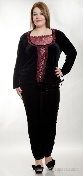 Блуза Помпадур (фото 1)