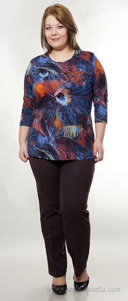 Блуза Цветочная феерия (фото 1)