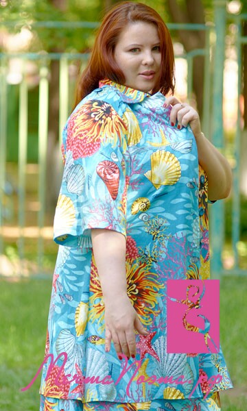 Блуза-рубашка Нереида (фото 7)